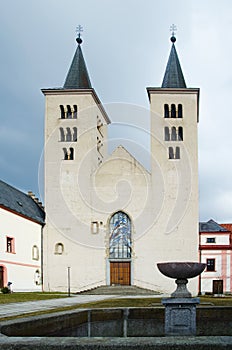 Romanic church of Nanebevzeti Panny Marie