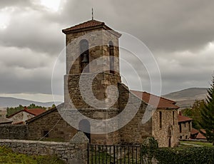 Romanic Church of Santa Lucia in Cantabria
