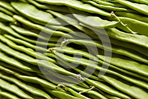 Romano Beans close-up