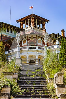 Romanov summer palace Borjomi Samtskhe Javakheti Georgia Europe landmark