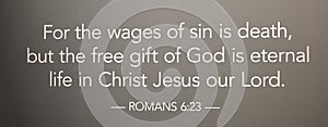 Romans 6:23