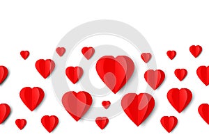 Romantic amourous seamless pattern