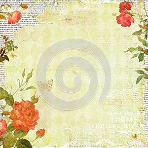 Romantic background 12x12