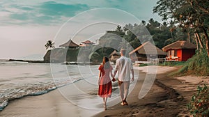 Romantic Bali Beach Walk: A Dreamy Escape For Young Couples