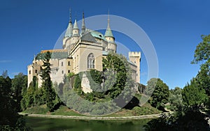 Romantic Bojnice castle