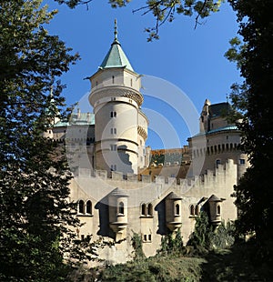 Romantic Bojnice castle