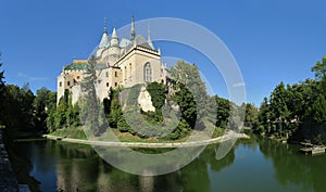 Romantic Bojnice castle