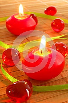 Romantic candle light