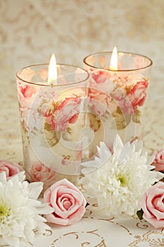 Romantic candles