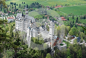 Romantic Castle Neuschwanstein, Bavaria, Germany