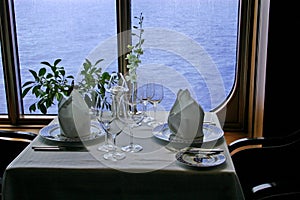 Romantic Cruise Ship Breakfast for two