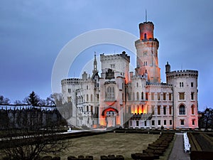 Romantic Fairytale Castle Hluboka