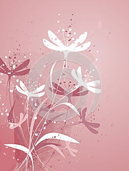 Romantic Flower Background