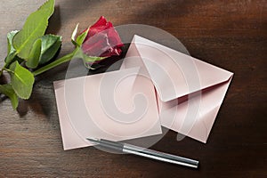 Romantic greeting card