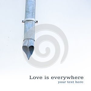 Romantic greeting card