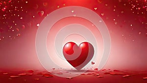 Romantic heart shaped background, symbolizing love, wedding