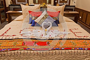 Romantic honeymoon suite in Asia