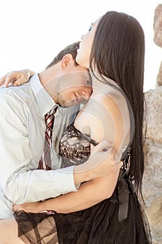 Romantic Intimate Lovers photo