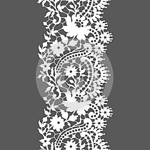 Romantic Lace Seamless Pattern