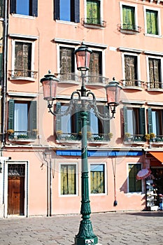 Romantic lantern in Venice