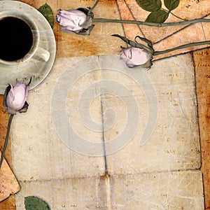 Romantic letter blank series