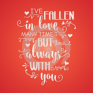 Romantic love quote