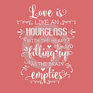 Romantic love quote