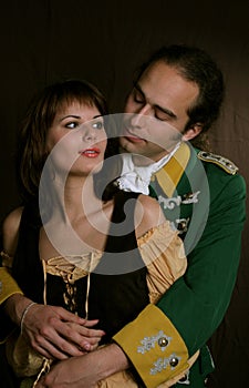 Romantic of military service