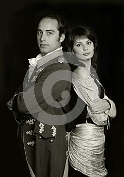 Romantic of military service