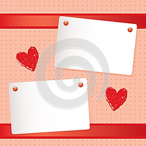 Romantic notepaper