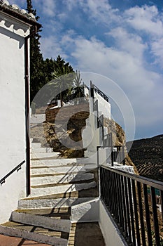 Romantic place in Iznajar, Andalucia; Spain