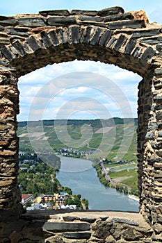 Romantic route along the Mosel revier