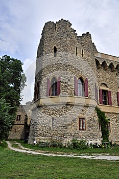 Romantic ruin Januv hrad castle