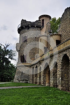 Romantic ruin Januv hrad castle