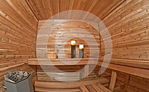 Romantic sauna