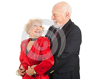 Romantic Senior Dancers