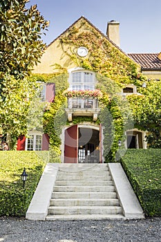 Romantic, small winery house in California photo