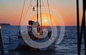 Sunset Cruise in Santorini