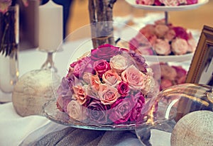 Romantic table setting