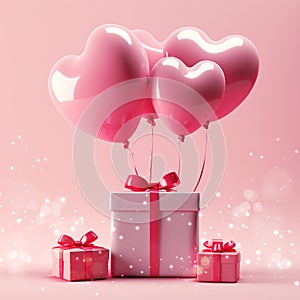 The Romantic Valentine\'s Day Gift with Elegant and Heartfelt Presentation photo