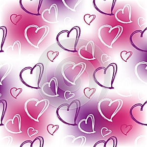 Romantic vector pattern.