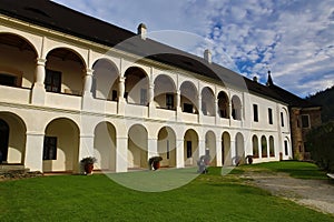 The romantic Velhartice Castle. Situated in the Bohemian Forest, the castle was owned by BuÅ¡ek of Velhartice