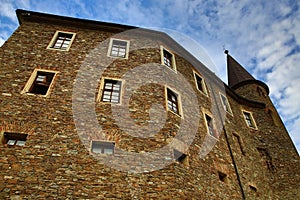 The romantic Velhartice Castle. Situated in the Bohemian Forest, the castle was owned by BuÅ¡ek of Velhartice