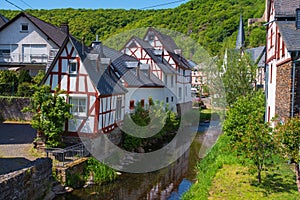 The romantic village of Monreal / Germany in the Eifel