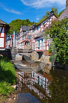 The romantic village of Monreal / Germany in the Eifel