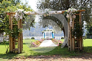 Romantic Wedding Day venue