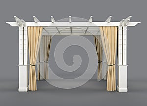 Romantic wedding gazebo