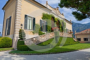 Villa del Balbianello on Lake Como, Lenno, Lombardia, Italy photo