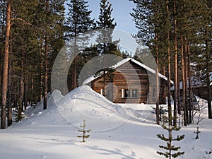 Romantic wintersport chalet