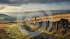 Romanticized Views Of Yorkshire Dales: Atmospheric Color Washes photo